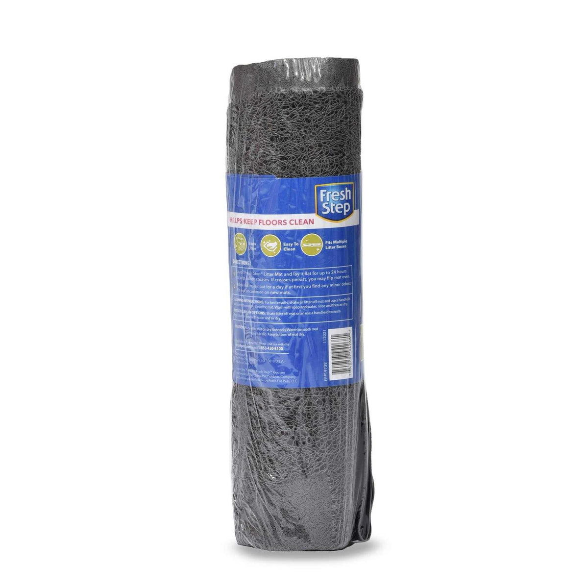Grey Cat Shaped Litter Mat S746440