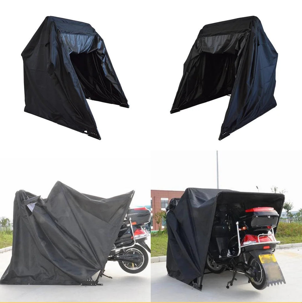 Large Motorcycle Shelter Storage Tent Garage 135.8"*74.0"*74.8" K369