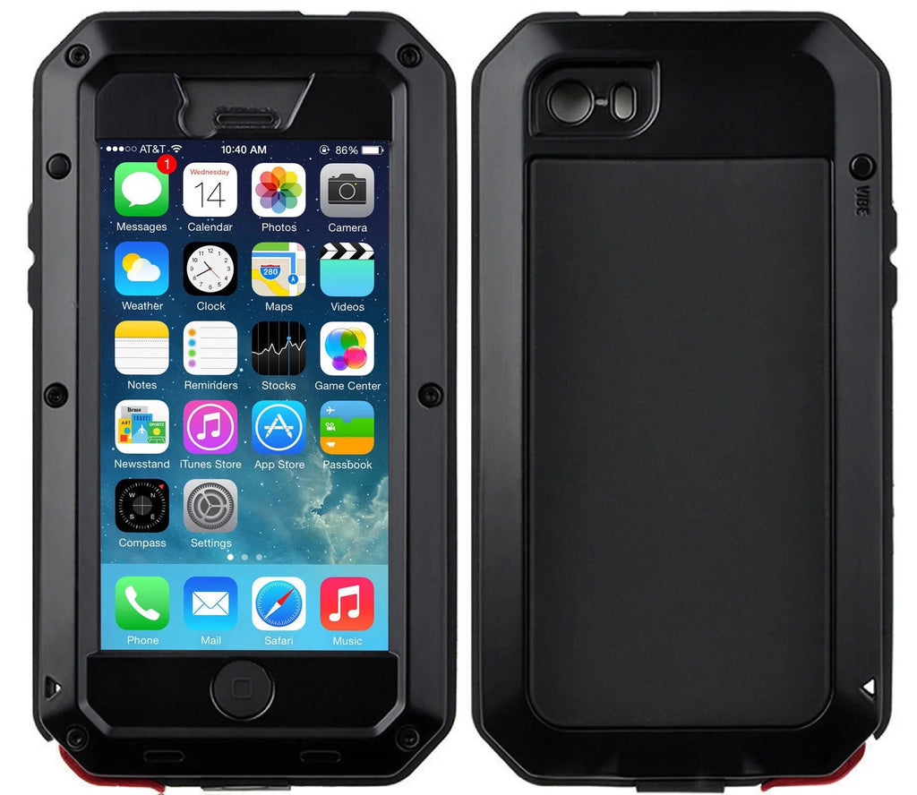 Heavy Duty Shockproof Aluminum Metal iPhone 6s Plus Case R821