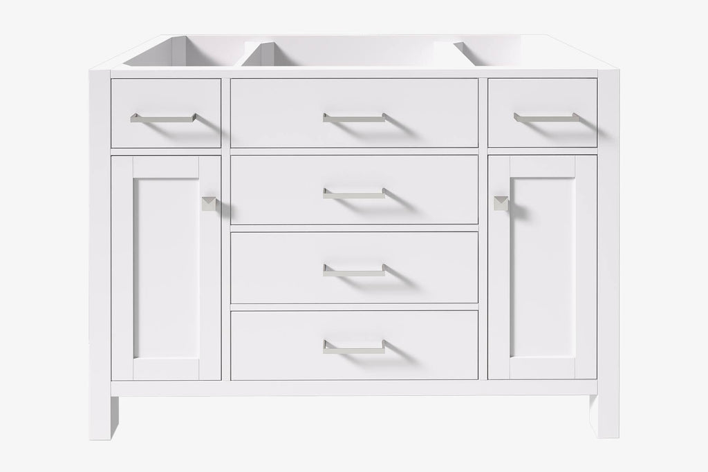 White Single Sink Base Cabinet N875