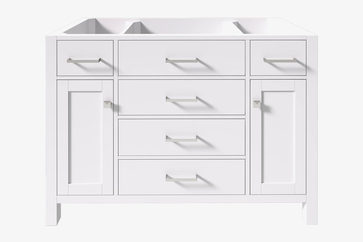 White Single Sink Base Cabinet N875
