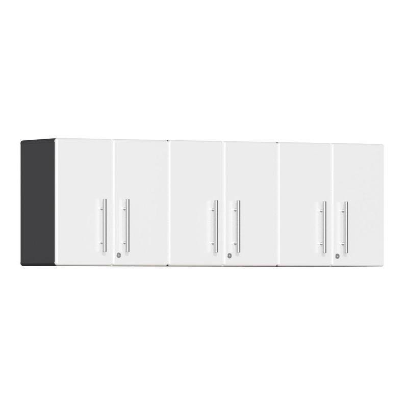 White Metallic 3-Piece Wall Cabinet Kit Z7348