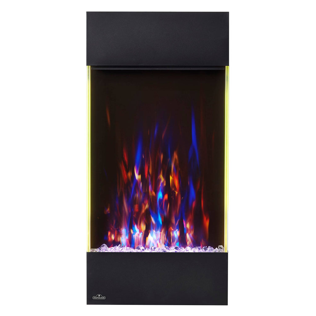 32-in Allure Vertical Wall Mount Electric Fireplace D2114