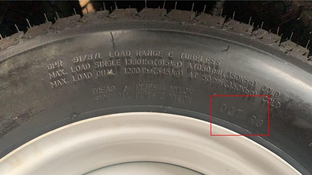 ST175/80R13 Trailer Tires 8PR Load Range D Tubeless Pack of 2 J9086