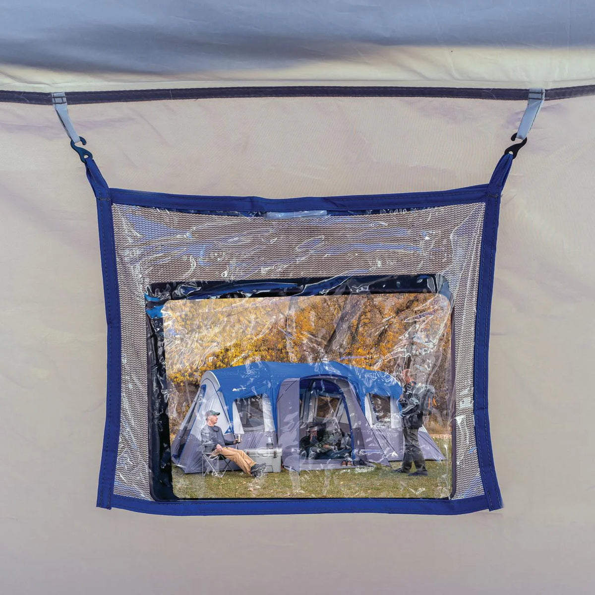 16-Person 3-Room Cabin Tent with 3 Entrances Z644497