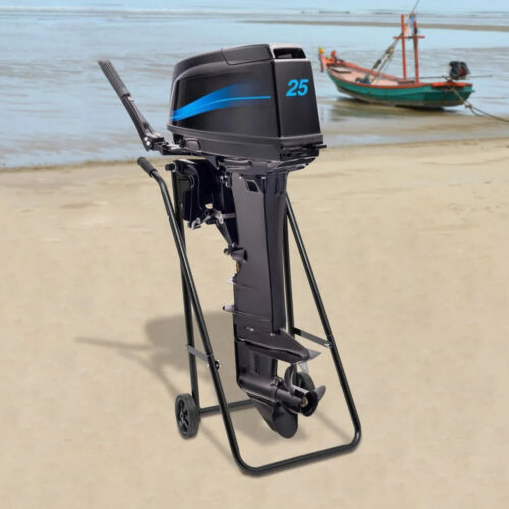 Outboard Motor Boat Engine Trolley Stand Carrier Cart Dolly 154LB M55882