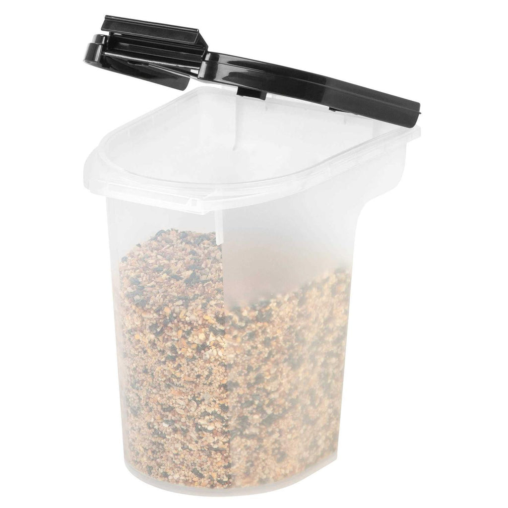 Black Airtight Pet Food Storage Container T84357