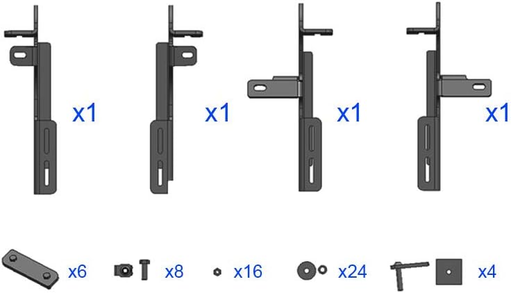 Blow Molding Running Boards Side Step for Crew Cab C99625