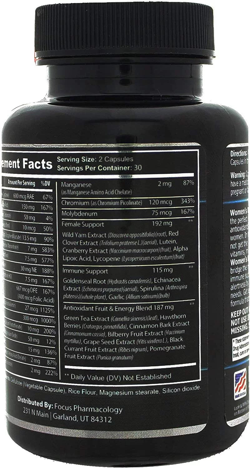 Women's Daily Super Multi-Vitamin 180 Ct H169