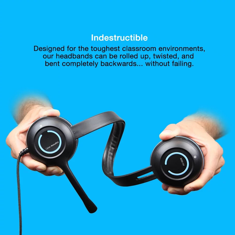 3.5mm Stereo Headset with Noise Cancelling Microphone D3109