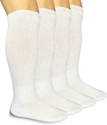 Extra Width Non-binding Knee High Socks 2 Pairs E4691