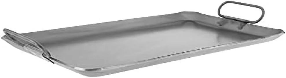 10 Gauge Steel Griddle, 12 Inch X 20 Inch U793