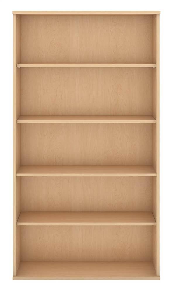 Natural Maple 5 Shelf Bookcase X376