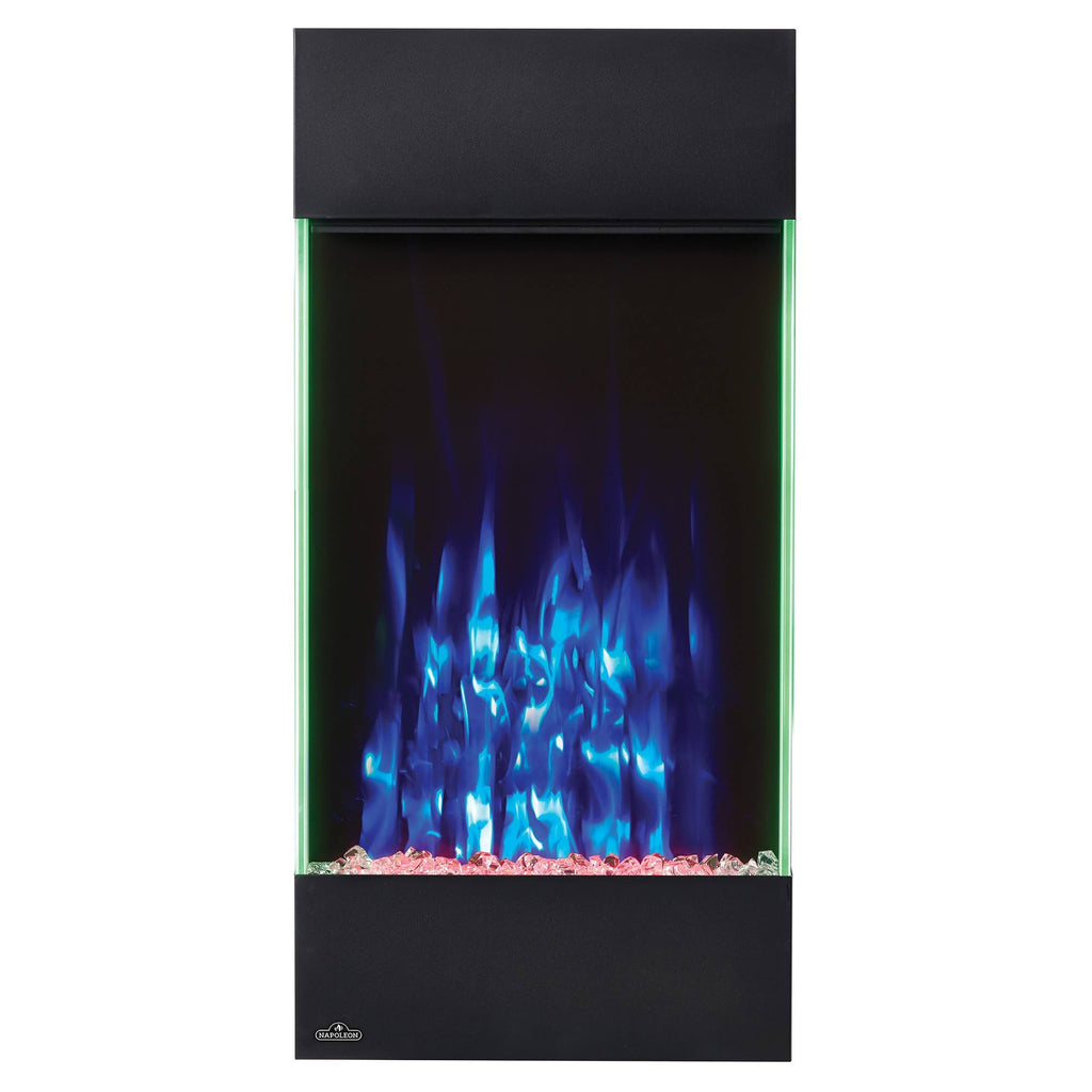 32-in Allure Vertical Wall Mount Electric Fireplace D2114