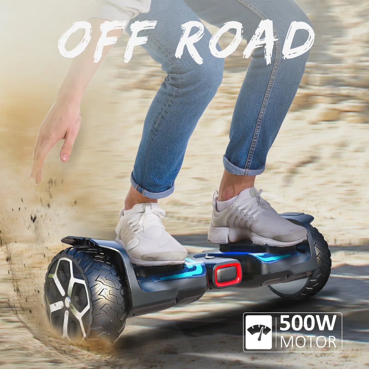 6.5" Off Road Self Balancing Hoverboard with 500w Motor R8009