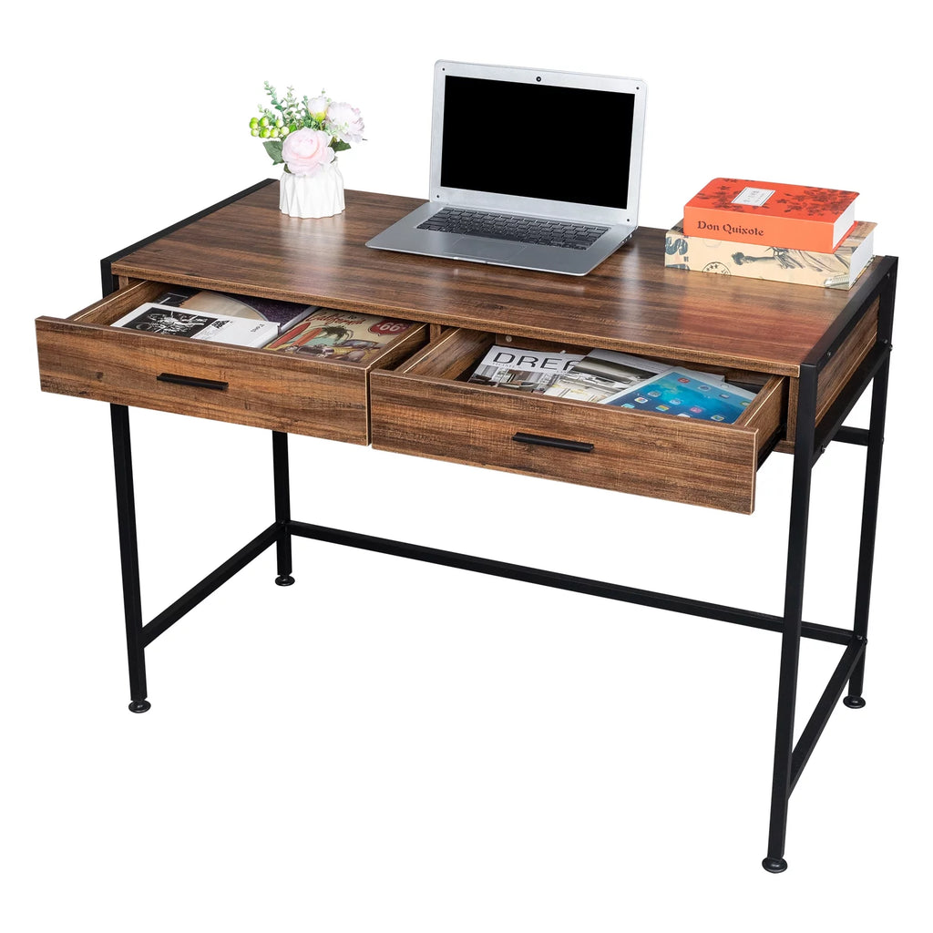 Computer Desk with Drawers I8655