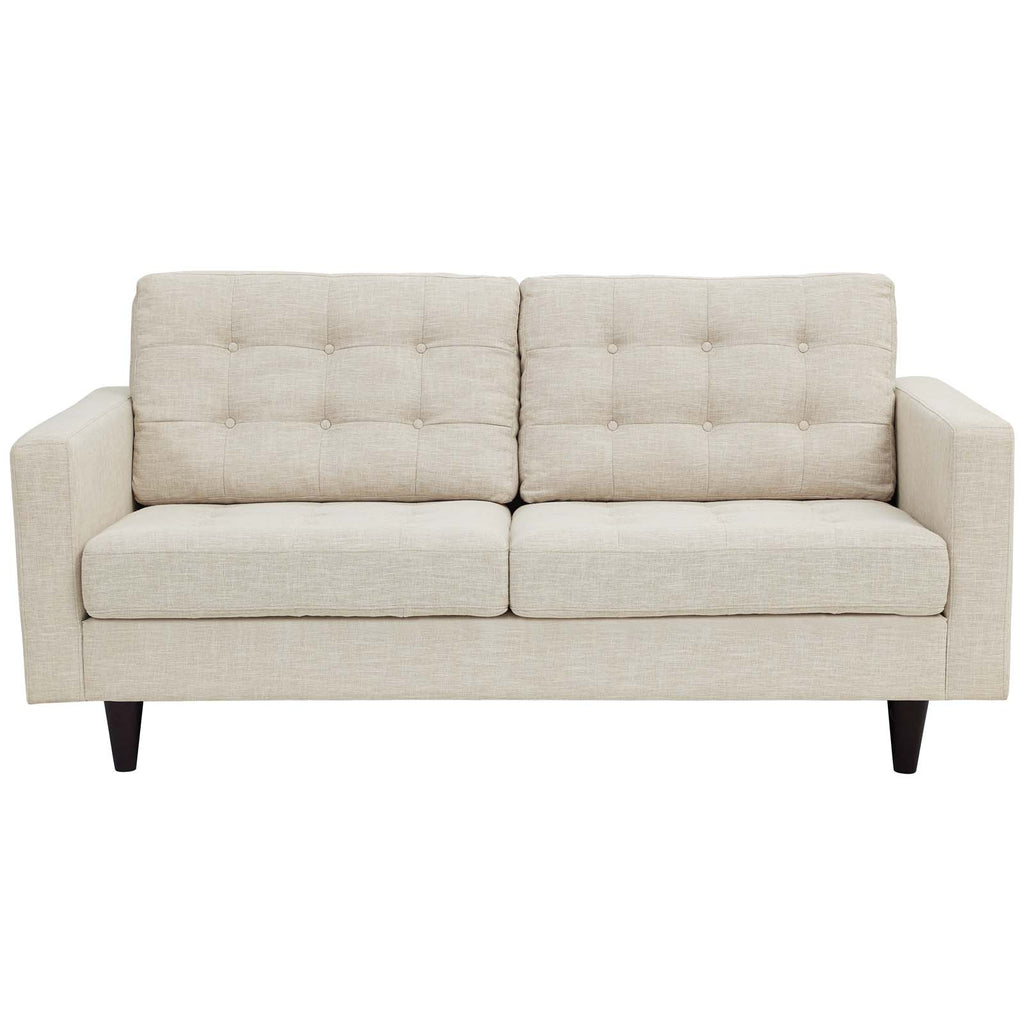 Beige Sofa and Loveseat Set of 2 S8061