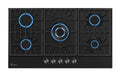 30 inch 5 Burner Gas Cooktop Black Tempered Glass Q411296
